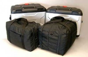 Kathy's EXPANDABLE inner saddlebag liners for BMW R1200GS Vario cases ...